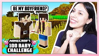 IM STEALING HER BOYFRIEND! - Minecraft: 100 Baby Challenge - EP 1
