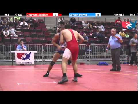 FILAJRGR: 79 KG: Geordan Speiller (Florida JETS) vs. Carson Powell (Team Excel)