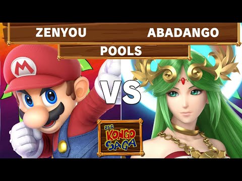 2GG Kongo Saga - SNB | Abadango (Palutena) VS Zenyou (Mario) Pools - Smash Ultimate