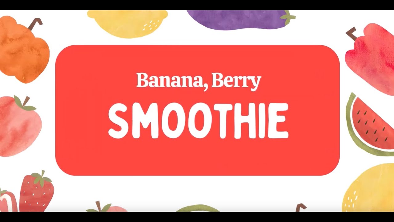 Banana Berry Smoothie - Mitten Eats™
