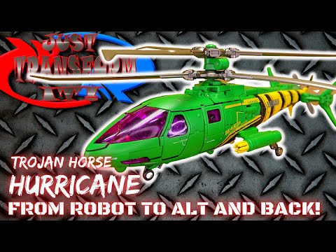 JUST TRANSFORM IT!: Trojan Horse Hurricane (Waspinator)
