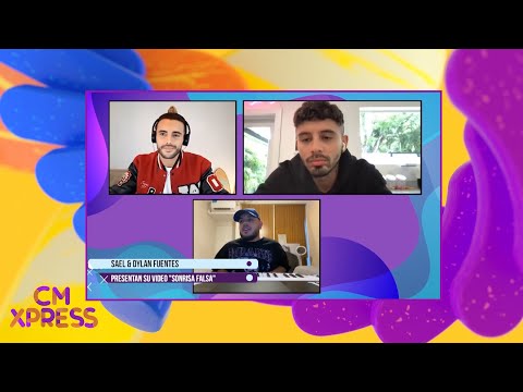 SAEL & DYLAN FUENTES nos traen su video "SONRISA FALSA | Entrevista CM Xpress