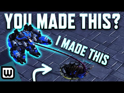 StarCraft 2: HUGE Neural Parasite vs Terran Mech Deathball!