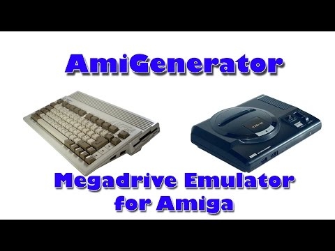 Amiga AmiGenerator - Sega Megadrive Emulator
