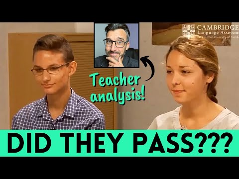C1 ADVANCED CAMBRIDGE SPEAKING TEST. Teacher feedback on CAE students' speaking exam. Did they pass?