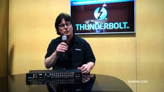 Video thumbnail for Inside NAMM 2014 | MOTU 828X Thunderbolt/USB 28x30 Audio Interface by Sam Ash Music
