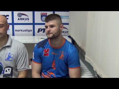 ARKUS liga 6. kolo / RK Kikinda Grindex - RK Proleter / Konferencija za medije