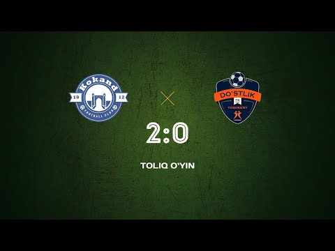 "QO'QON-1912" 2:0 "DO'STLIK TOSHKENT" | PRO LIGA | 6-TUR