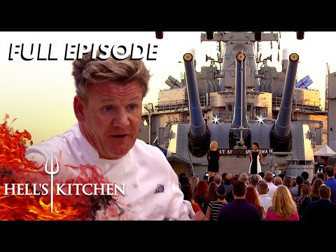Hell's Kitchen Season 15 - Ep. 16 | Epic Finale Kitchen Showdown On USS Iowa | Full Episode