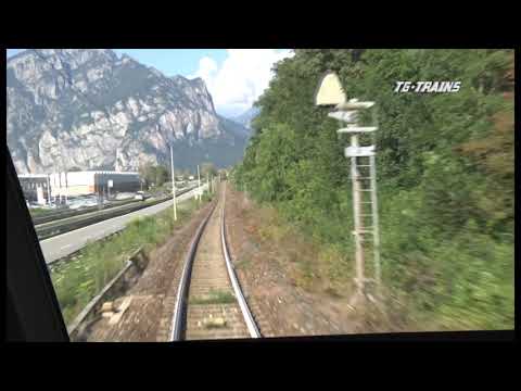 5/6  MILANO PORTA GARIBALDI-LECCO via Molteno cab-ride ATR 125 “Besanino”