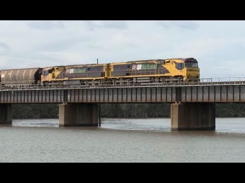 QRNational & Pacific National Diesel hauled Coal Trains - NSW Railways