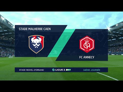 SM Stade Malherbe Caen 2-1 FC Annecy 