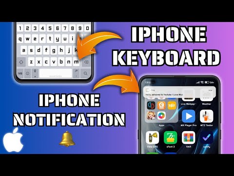 Install iPhone Keyboard And iOS Notifications On Any Xiaomi Devices