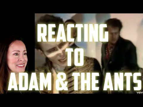 Reacting to Adam and the Ants - Kings of the Frontier CRAZY!