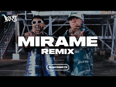 BLESSD ❌ ANUEL AA | MÍRAME REMIX (Letra)