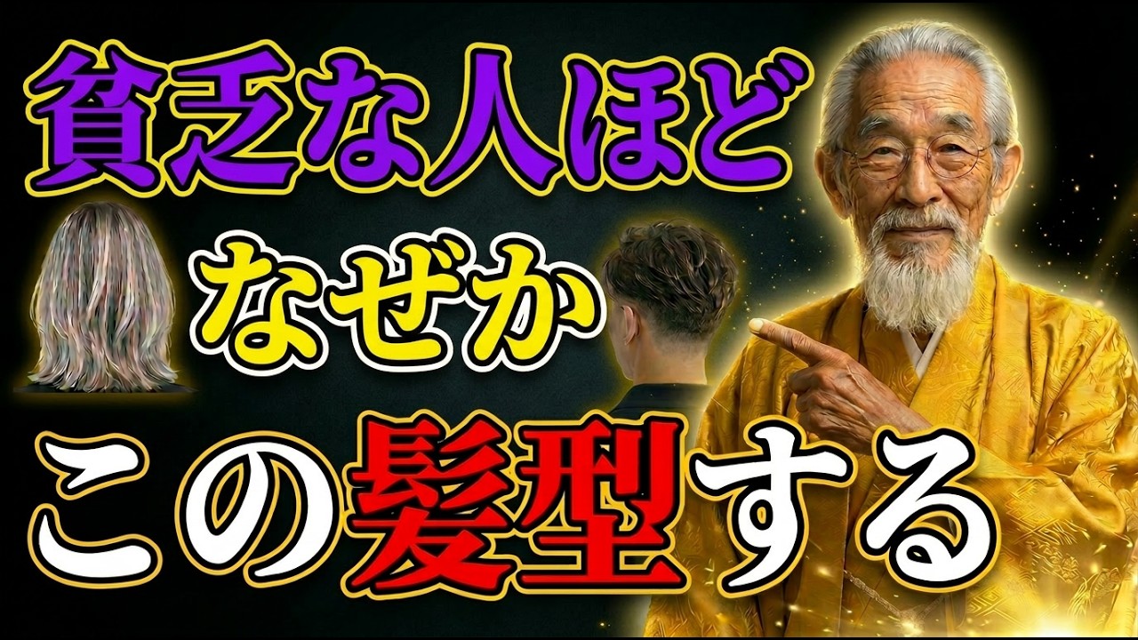 ※衝撃　⚠️2026年髪の毛が○○な人は金運が低下し、貧乏になります。【破産/金運波動/金運急上昇/引き寄せ】