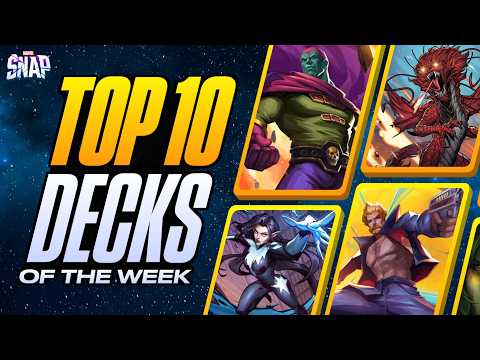 TOP 10 BEST DECKS IN MARVEL SNAP | Weekly Marvel Snap Meta Report #171