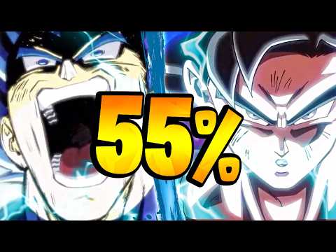 HOW GOOD IS CARNIVAL LR UI GOKU + EVO BLUE VEGETA WITHOUT DUPES? 55%! (DBZ: Dokkan Battle)