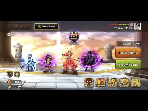 [Summoners War] - RTA - Road to G3 with Gurkha, Marsha & Dominic
