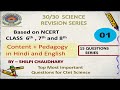 Ctet Science Ncert Question Series 1