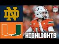 Notre Dame Fighting Irish Vs Miami Hurricanes Full Game Highlights ESPN College Football