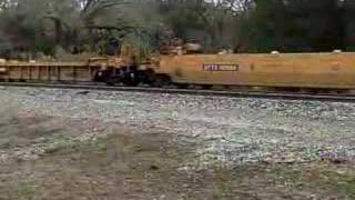 preview picture of video 'UP 3861 empty intermodal south'