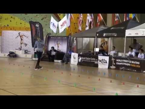 WFSC2014 - 2nd Alexandre Claris - Championnat du Monde freestyle slalom Classic
