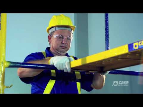 Como montar andaimes - Casa do Construtor