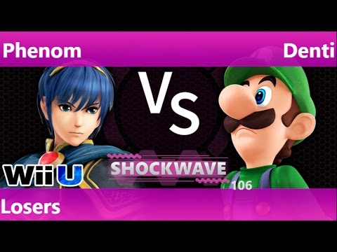 SW 106 - CTK | Phenom (Marth) vs TLOC | Denti (Luigi, Cloud) Losers - Smash 4