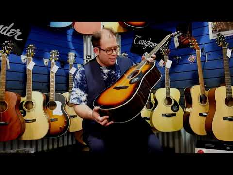 Samick - Greg Bennett - GD-100SPK/VS - 6-String Acoustic Guitar - Sunburst Gloss Finish USED image 13