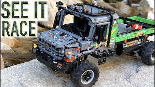 LEGO Technic Mercedes Benz Zetros Off Road Test & Review | 42129 4x4 Trial Truck