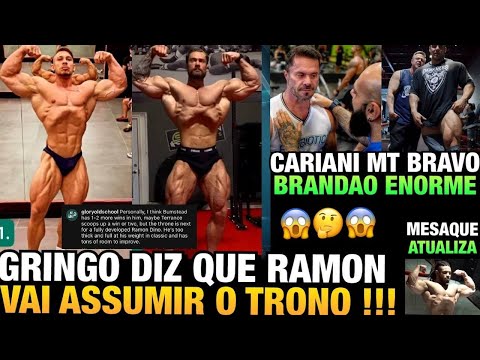 MÍDIA GRINGA DIZ QUE RAMON SERÁ CAMPEÃO DA CLASSIC OLYMPIA NO FUTURO  + BRANDÃO, CARIANI E MESAQUE