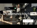 5AM *REALISTIC* MORNING ROUTINE | early morning hacks, healthy habits + staying motivated from home