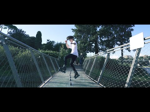 Freestyle Skating in EUR Rome_ Freestyle skater Carlo Pulcini