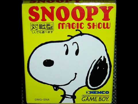 Snoopy's Magic Show Game Boy