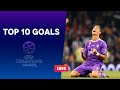 Cristiano Ronaldo - 10 Greatest Goals Scored In The Champions League | 1080p | English Commentary