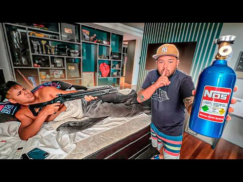 I WOKE UP MY FRIENDS WITH NITRO