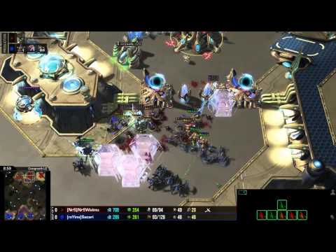 SC2  ShowMatch  Sacsri vs Welmu ZvP  Game 1  Starcraft 2 gameplay