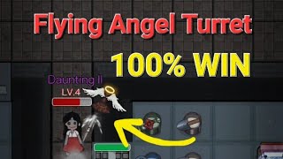 Flying Angel Turret is 100% win - Haunted Dorm Gameplay