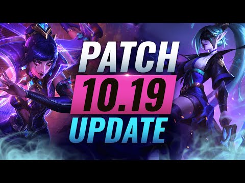 NEW UPDATE: BEST Champions TIER List – League of Legends Patch 10.19