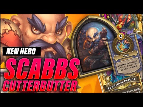 New Hero: Scabbs Cutterbutter Absolutely Rules | Dogdog Hearthstone Battlegrounds