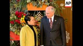 WRAP Arrivals for APEC summit, Bush, Howard, Putin