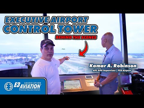 Inside the Busiest Executive Airport Control Tower in the World