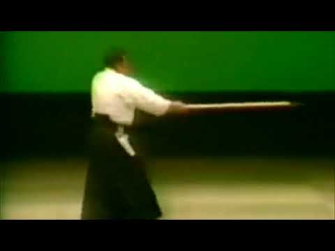 Morihiro Saito 31 no Jo kata and techniques.