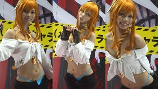 紐パンコスプレイヤー　露出が多くてご馳走さま