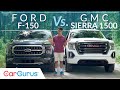 2021 GMC Sierra 1500 Vs. 2021 Ford F-150 | CarGurus Compares