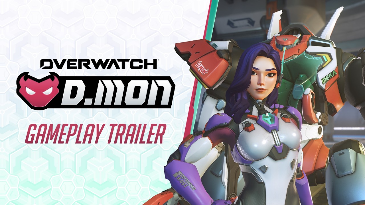 D.Mon | New Hero Gameplay Trailer | Overwatch - YouTube