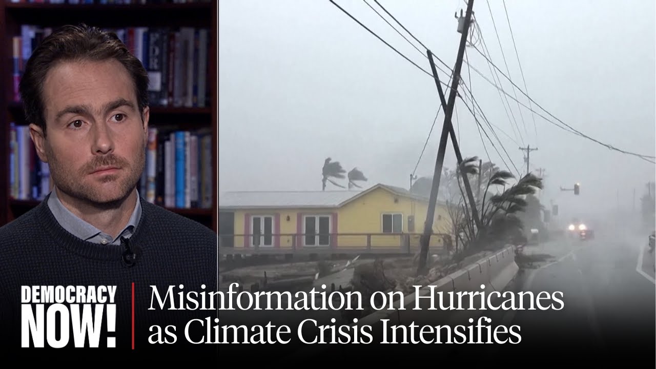 Trump & GOP Push Misinformation on Hurricanes as Climate Crisis Intensifies Across Globe