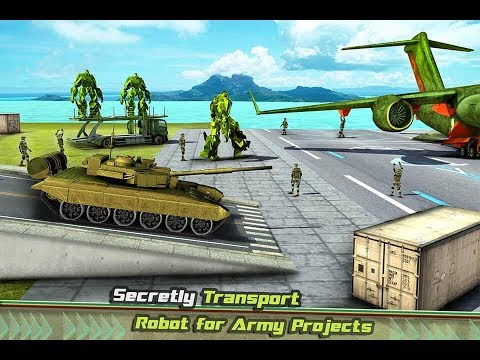 US Army Transport Game - Robot Transformation Tank (By Crazy Neuron Studio) Gameplay HD