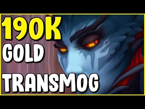 199k Gold HIGH TICKET Transmog In WoW BFA 8.2.5 - Gold Making, Gold Farming